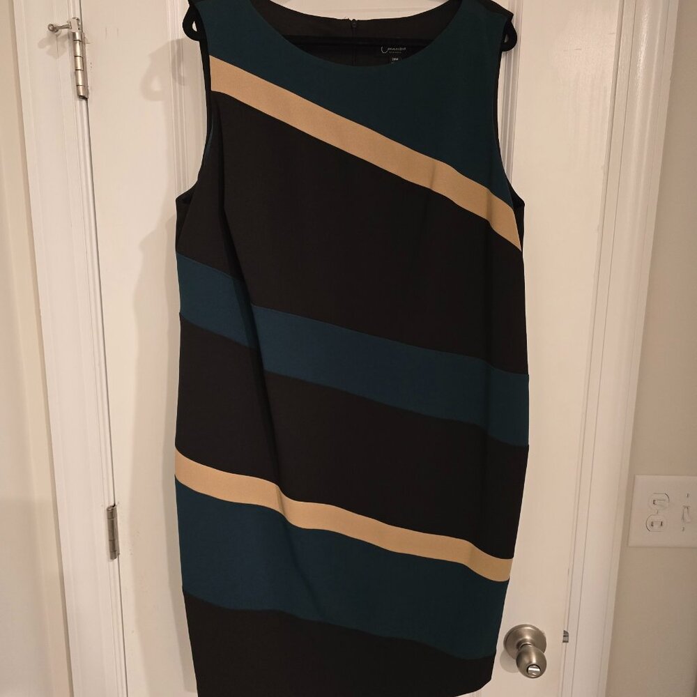 Connected Apparel Midi Workdress in 20W